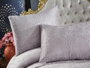 L'essentiel linge de maison Juego de Colcha Velica Gris